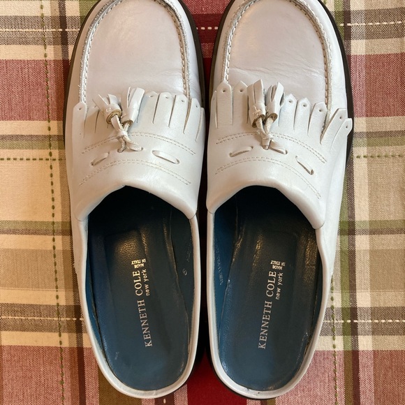 Kenneth Cole Sand Tassle Slip-on Mule Loafers! NWOT, size 8.5! - Picture 5 of 7